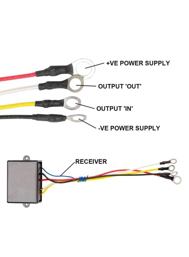 12v 24v Electric Winch Control System Relay Wireless Switch Off-road Winch Controller-Color:Silver - Image 4