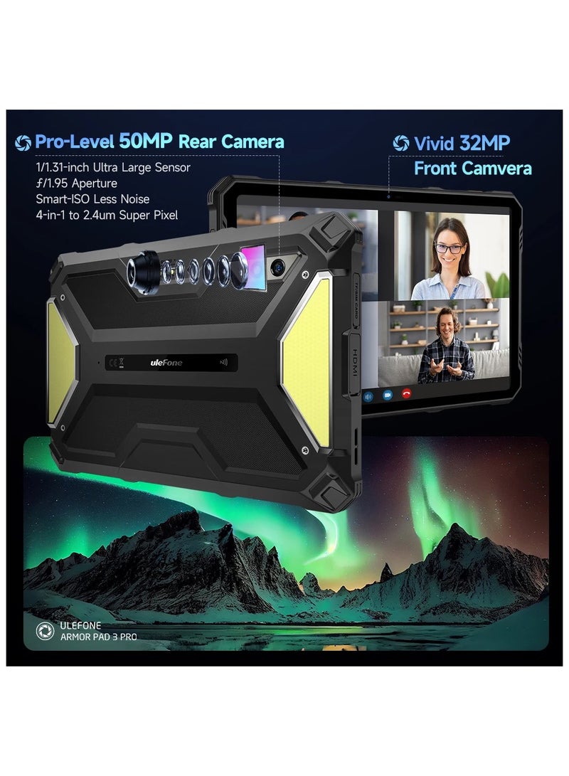 أوليفون تابلت أرمور باد 3 برو القوي 33280 مللي أمبير MediaTek MT8788 16 جيجابايت RAM (8+8) 256 جيجابايت ROM 50 ميجابكسل 10.36″2K أندرويد - Image 3