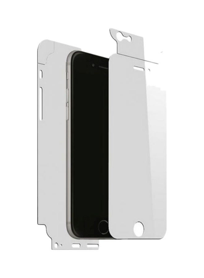 NIBEMINENT Pack of 2 360 Degree Full Body Front And Back Protector For Apple iPhone 6/6s Clear