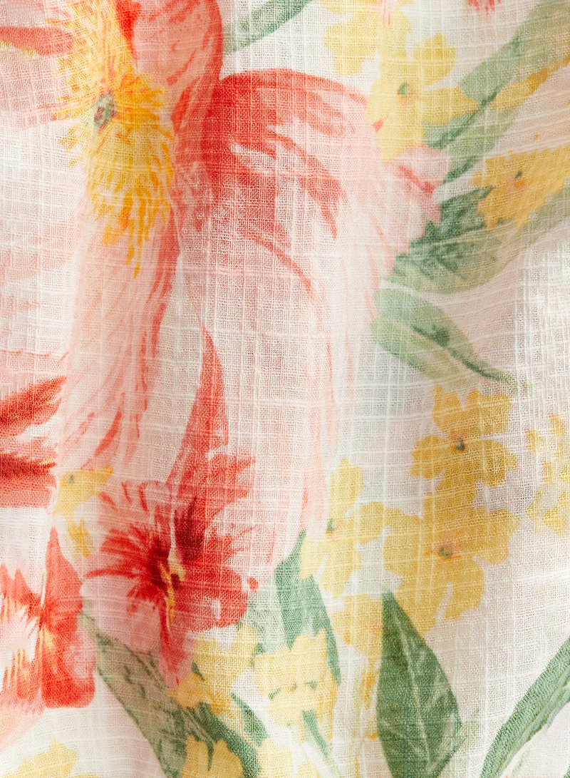 H&M Floral Print Mini Dress