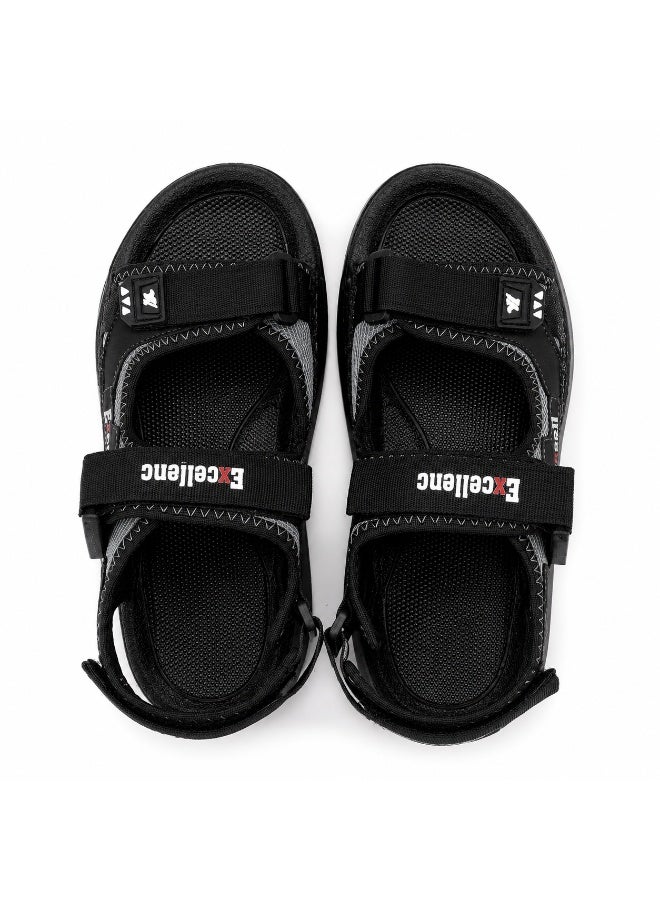 Men's Adjustable Casual Sport Sandals - Lightweight Walking Sandals with Hook & Loop Straps - Comfortable Outdoor & Everyday Wear - Image 2