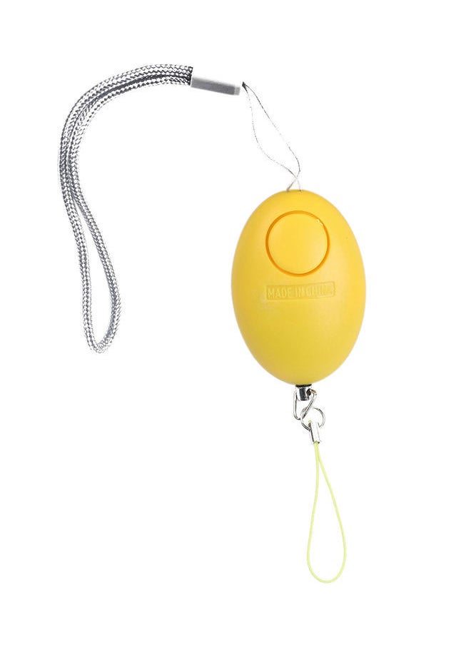 NIBEMINENT Emergency Whistle Keychain Yellow/Silver 6.2x4.2x2.2millimeter 
