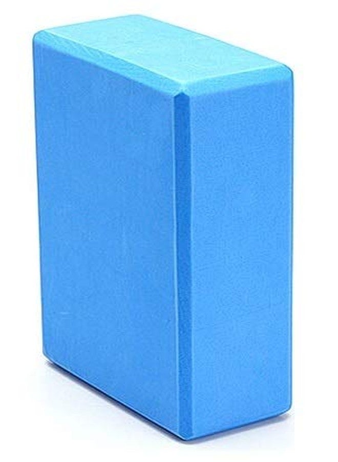 Inditradition Form Yoga Block | High Density Yoga Exercise Brick (Blue) - Pack of 1 - Image 2