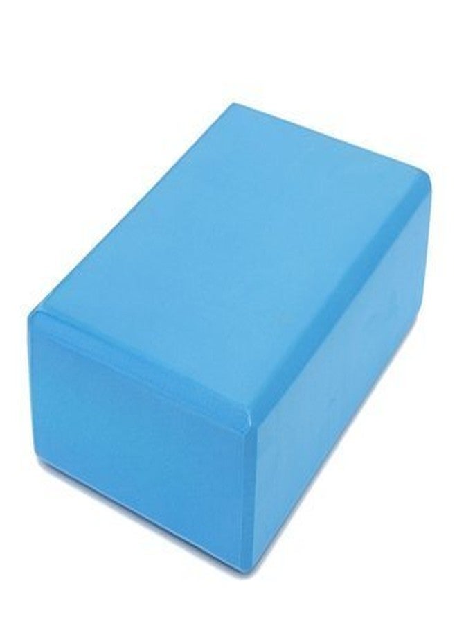 Inditradition Form Yoga Block | High Density Yoga Exercise Brick (Blue) - Pack of 1 - Image 1
