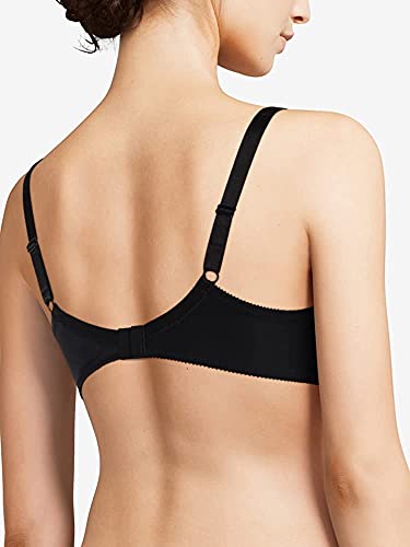 Chantelle Women's Basic Invisible Smooth T-Shirt Bra , Black , 36D US - Image 3