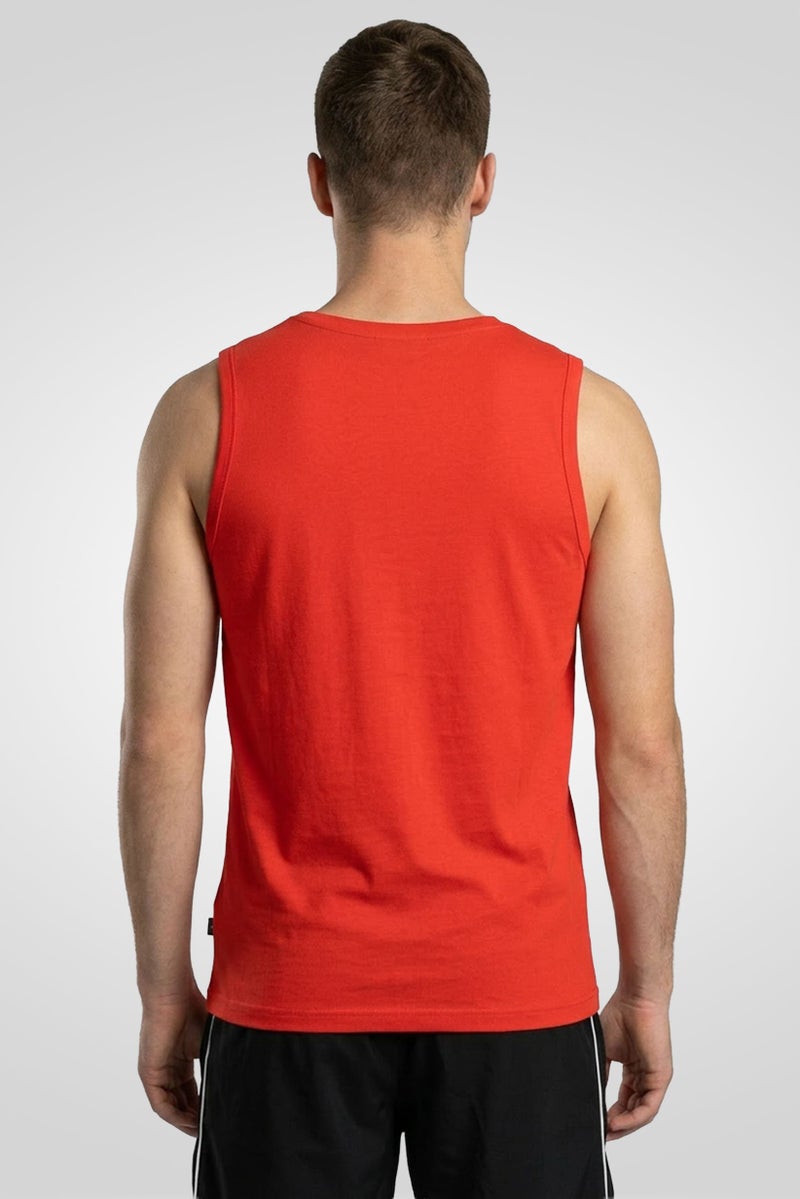 PUMA Men Sportswear Fit Sleeveless Training Vest, Red - Image 3
