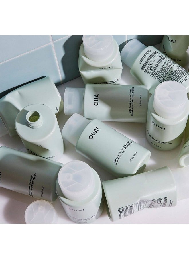 Ouai - Anti Dandruff Shampoo - Soothing Salicylic Acid Shampoo For Flaky, Dry And Itchy Scalp - Reduces Itching, Redness And Irritation - Sulfate Free Scalp Care (10 Fl Oz) - Image 1