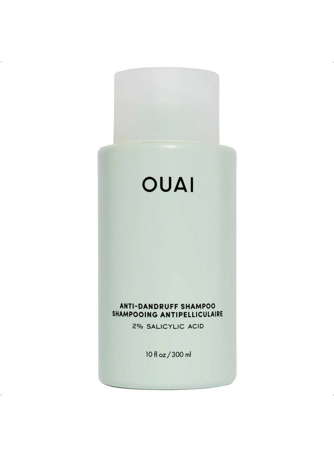 Ouai - Anti Dandruff Shampoo - Soothing Salicylic Acid Shampoo For Flaky, Dry And Itchy Scalp - Reduces Itching, Redness And Irritation - Sulfate Free Scalp Care (10 Fl Oz) - Image 1