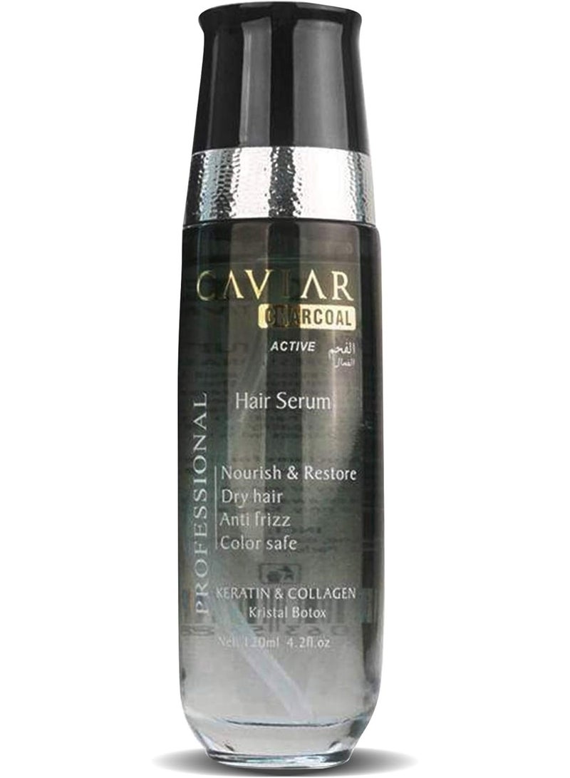 Caviar Charcoal Kit Keratin (Shampoo &Conditioner 850ml,Hair Mask 1000ml & Hair Serum 100ml) Set - Image 4