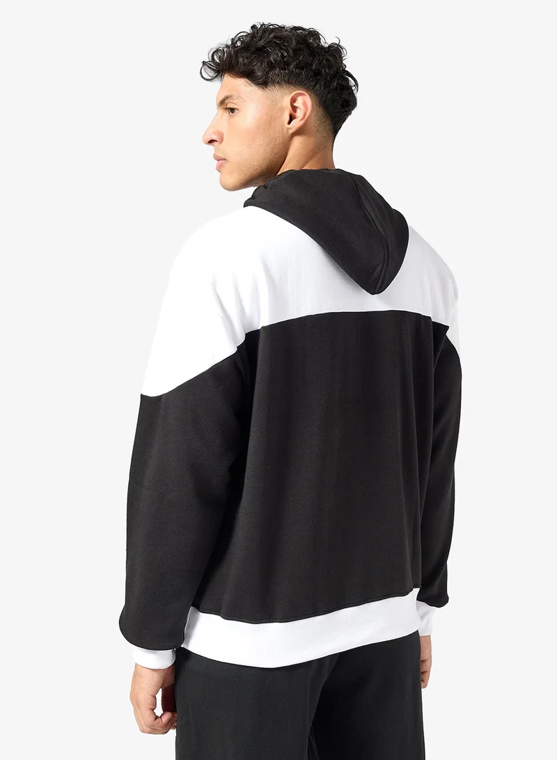 Seventy Five Basics Graphic Print Hoodie