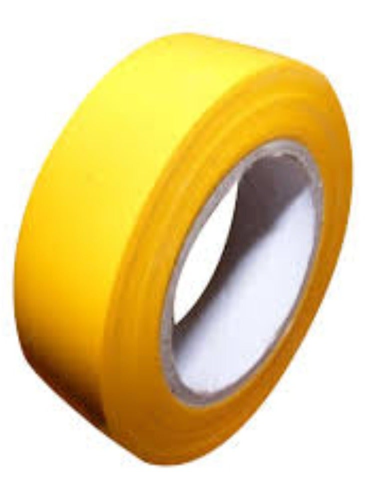 KNP KNP Insulating Wire Tape (Yellow) is used in electrical applications for insulation, protection, and color coding. - Image 1