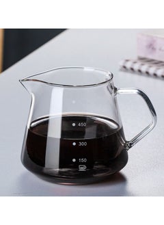 Arabest Pour Over Coffee Maker - 20 OZ /600ML Glass Carafe Coffee Server with Glass Coffee Dripper/Filter, Drip Coffee Maker Set for Home or Office, 1-5 Cups  - Image 2
