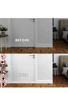 SYOSI Door Draft Stopper for Bottom of Weather Stripping Seal Strip Interior Against Drafts Dust Noise Animals 1M  - Image 3