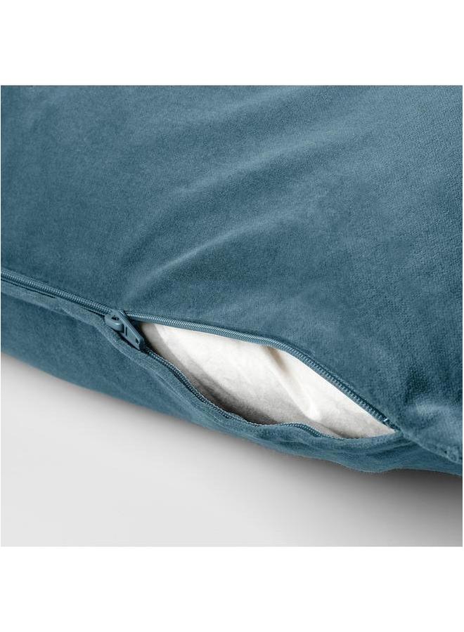 إيروريكس غطاء وسادة أزرق غامق 50X50 سم - Image 3