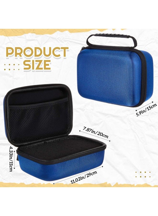 Relaxweex EVA Hard Case with Customizable Foam Protective EVA Carrying Case Shockproof Outdoor for Camera, Digital Products, Electronic Instruments with Knife(Blue,11 x 7.8 x 4.3 Inch) - Image 2
