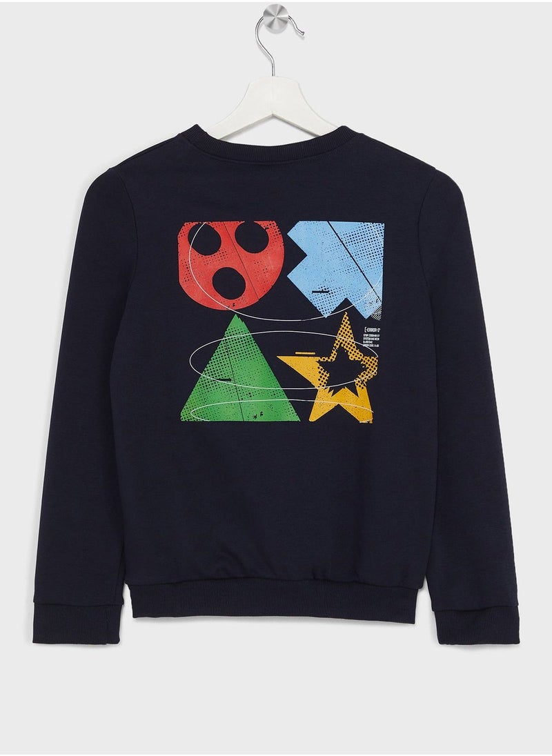 Pinata - Boys Front And Back Printed Sweatshirt - Image 1