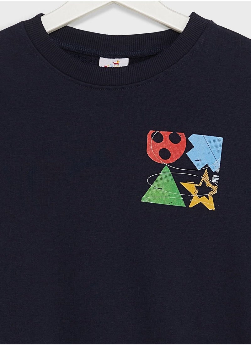 Pinata - Boys Front And Back Printed Sweatshirt - Image 1
