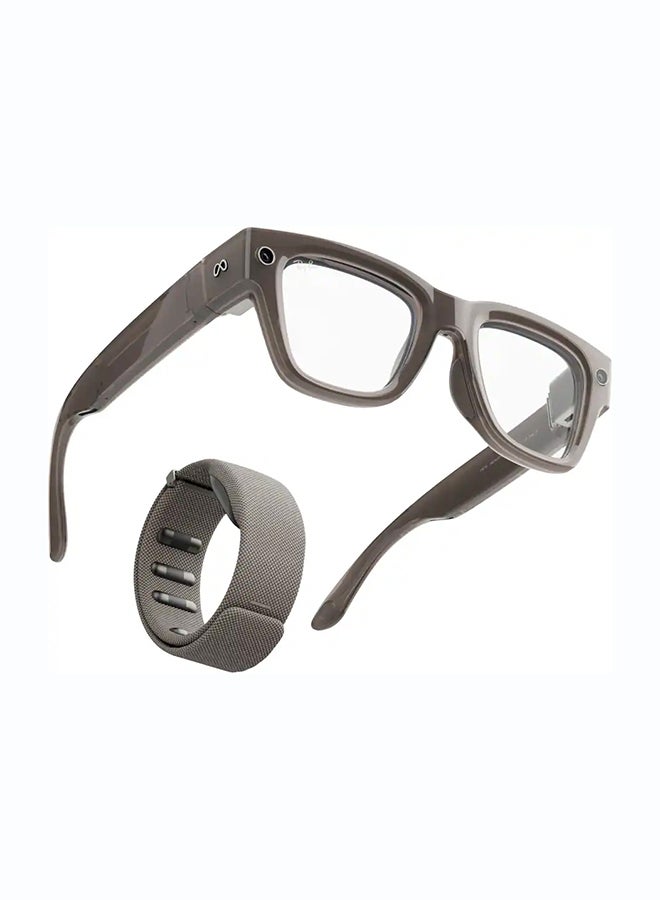 Meta - Ray-Ban Display & Neural Band | AI glasses with in-lens display, Standard Size 2, Sand - Image 1