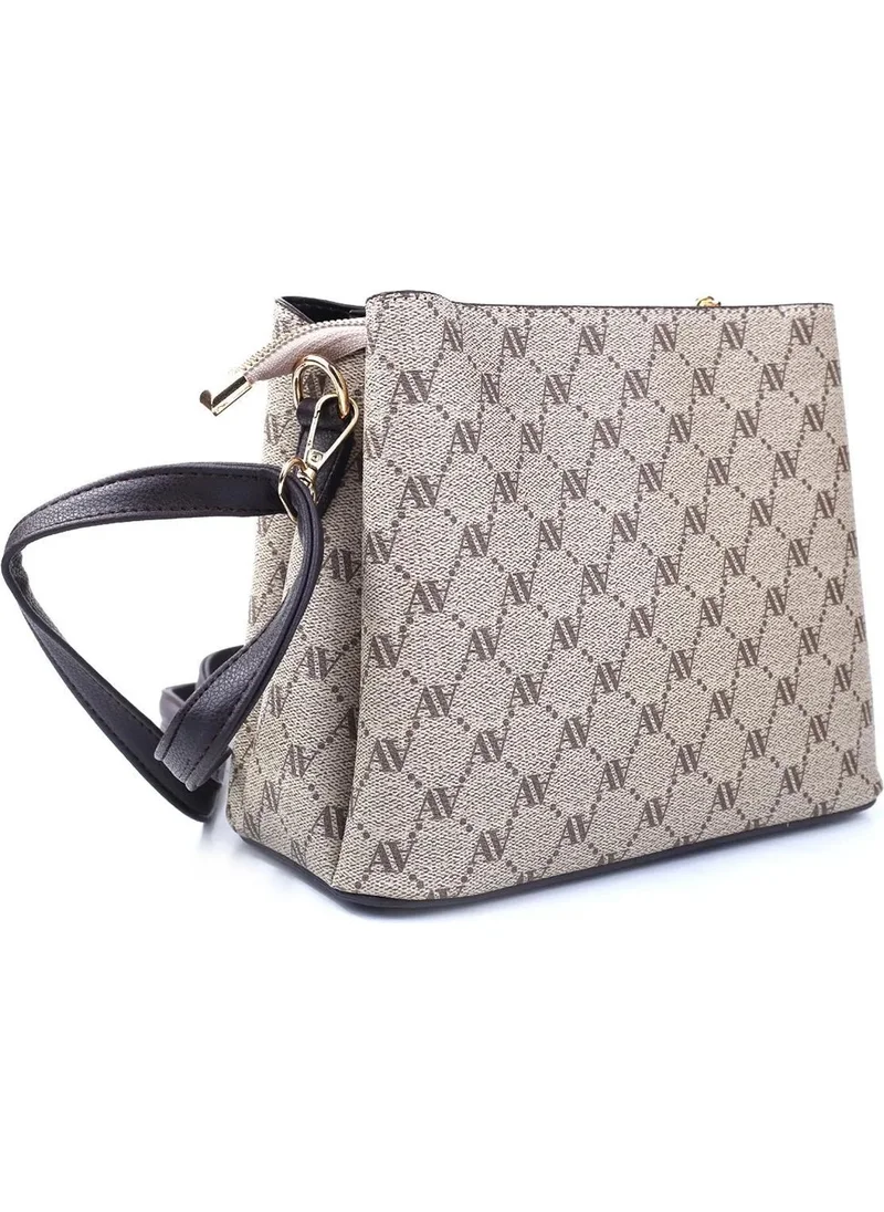 ARMINE Women's Hand and Shoulder Bag Mink Printed 361