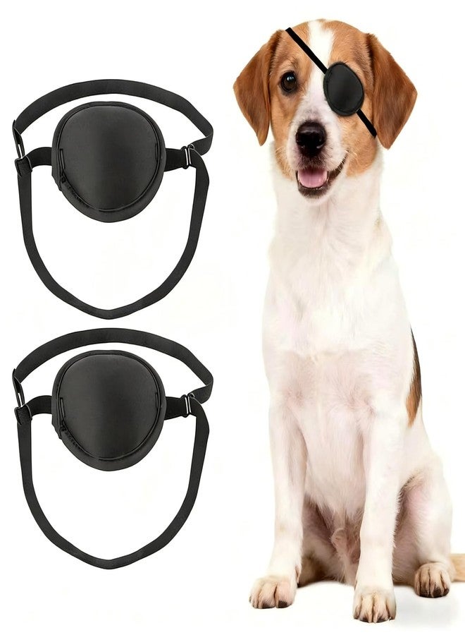 Glirops Dog Eye Patch - Protective Cover for Injuries,Post-Surgery Recovery,Adjustable Eye Patch for Small Dogs & Cats (3) - Image 1
