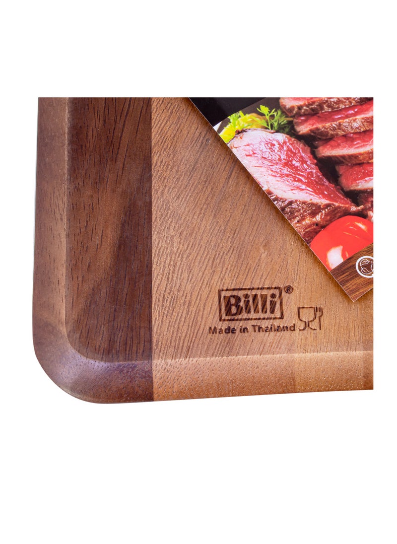 BILLI - Wooden Chopping Board with Handle - Image 1