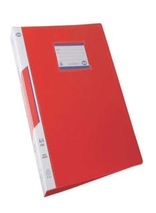 HATHIYANI Heavy Plastic File Folder 2D Ring Binder A4 Size Tough & Durable Ring Binder Box Board File for Office documents and Certificate Multicolor (Pack of 12) - Image 2