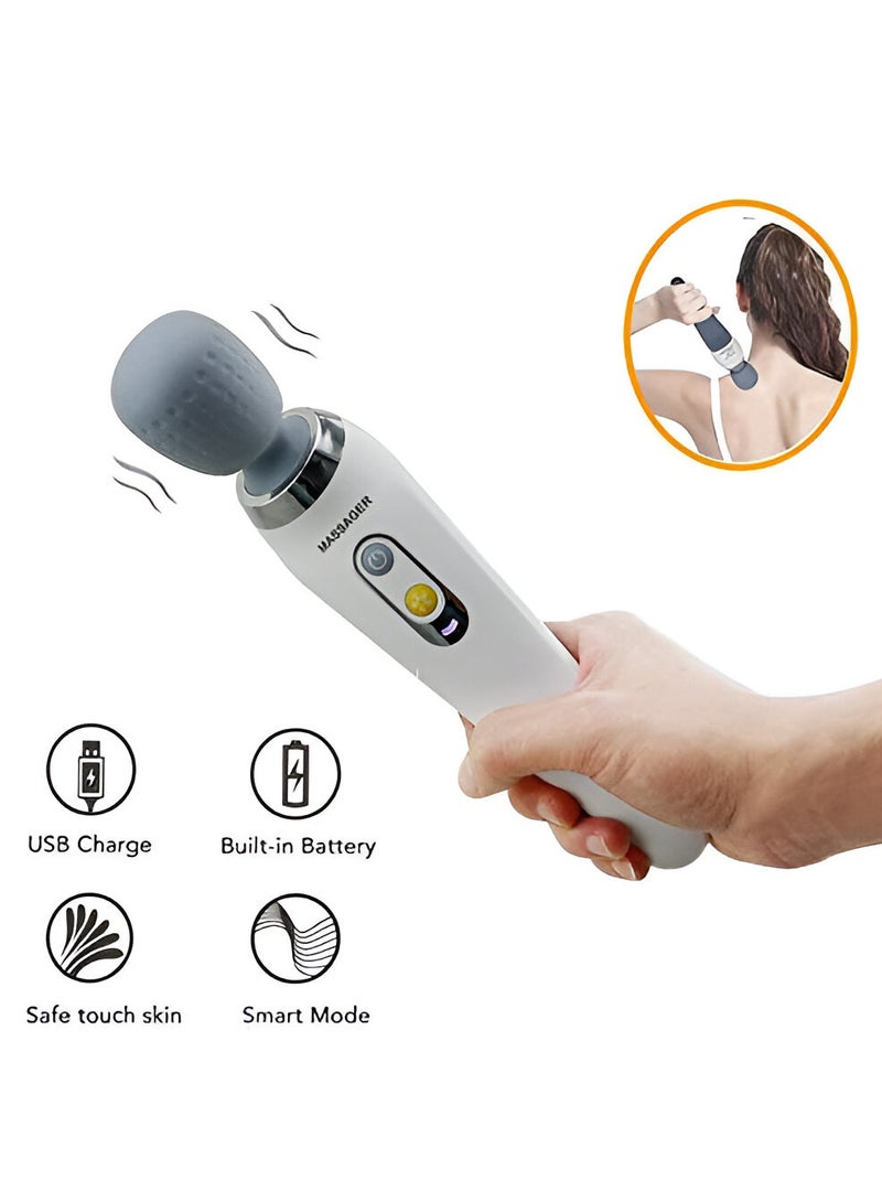 Generic Wand Massager with 5 Vibrational Modes - Skin-Friendly Silicone & Quiet Operation  - Image 5