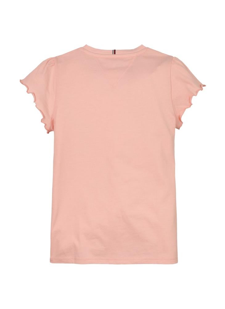 TOMMY HILFIGER Kids Essential Ruffle Sleeve Top  - Image 5