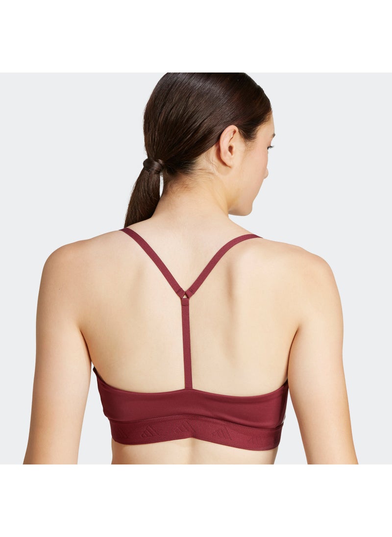 Adidas - Hyperglam Ribbed Bralette - Image 1