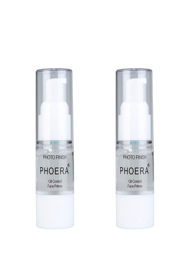 PHOERA Primer Face Foundation Primers,Face Primer for Makeup Long Lasting Hydrating Smoothing Isolated Moisturizing Oil Free Effect Make Up Base Matte Makeup Primer (2 * 18ml) - Image 1