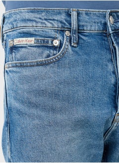 Calvin Klein Jeans Straight Fit Light Wash Jeans  - Image 4