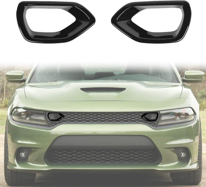 Hoolcar غطاء شبكة الصدام الأمامي من هولكار لدودج تشارجر - Image 1