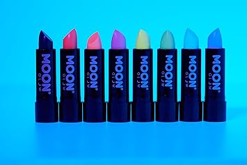 Moon Glow Neon UV Lipstick by Moon Glow Intense Pastel set of 16 colours Bright Neon Coloured Lipstick Glows under UV - Image 5