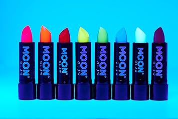 Moon Glow Neon UV Lipstick by Moon Glow Intense Pastel set of 16 colours Bright Neon Coloured Lipstick Glows under UV - Image 3
