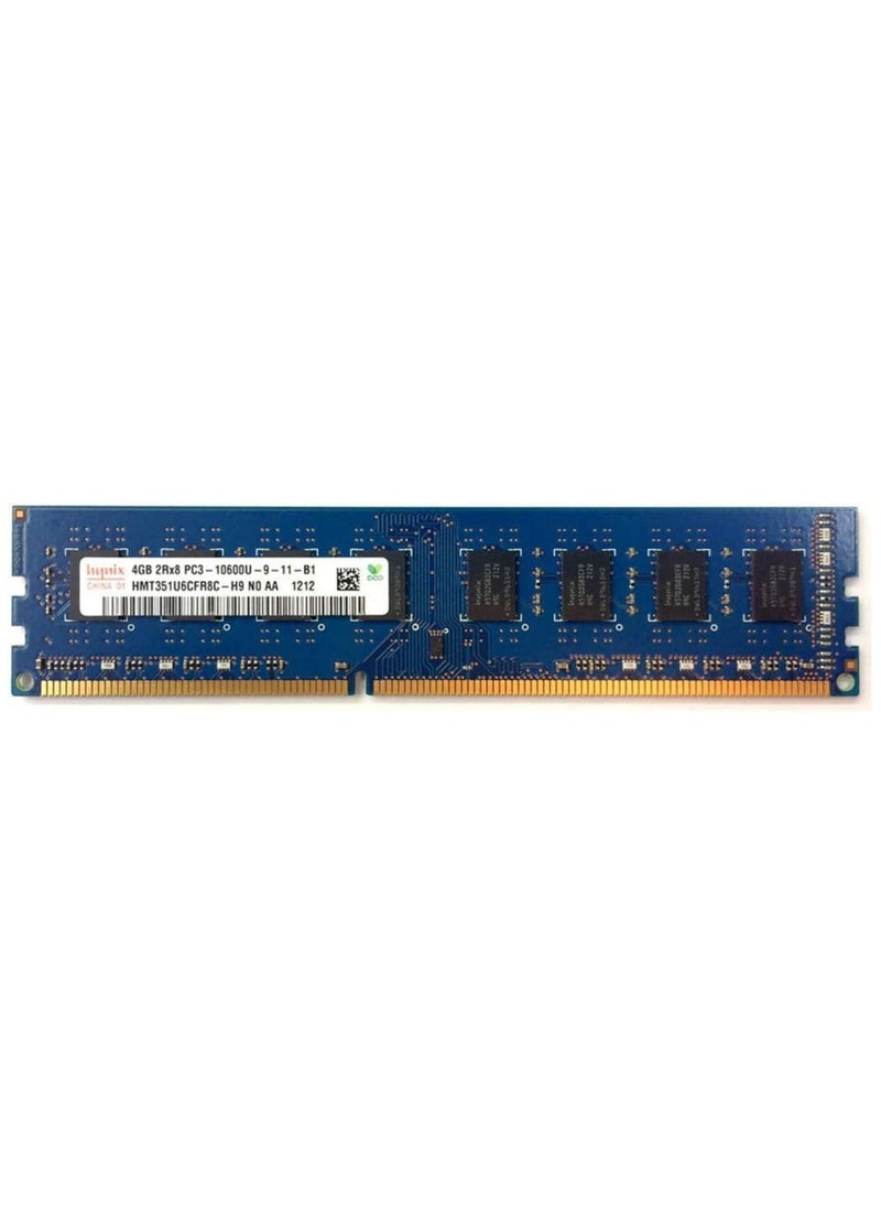 Hynix Hynix HMT351U6CFR8C-H9 4GB DDR3 PC3-10600 1333MHz CL9 1.5v 240-Pin Unbuffered Desktop RAM Memory 
