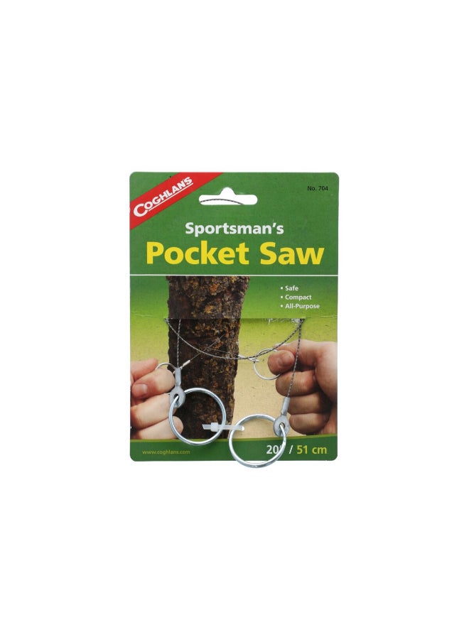 Coghlan's Sportsman's Stainless Steel Pocket Wire Saw Silver 20 Inch 704 - Image 1