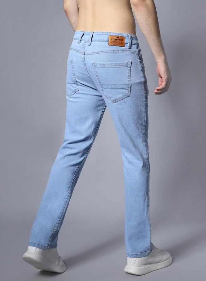 HIGH STAR Mens Blue Jeans - Image 5