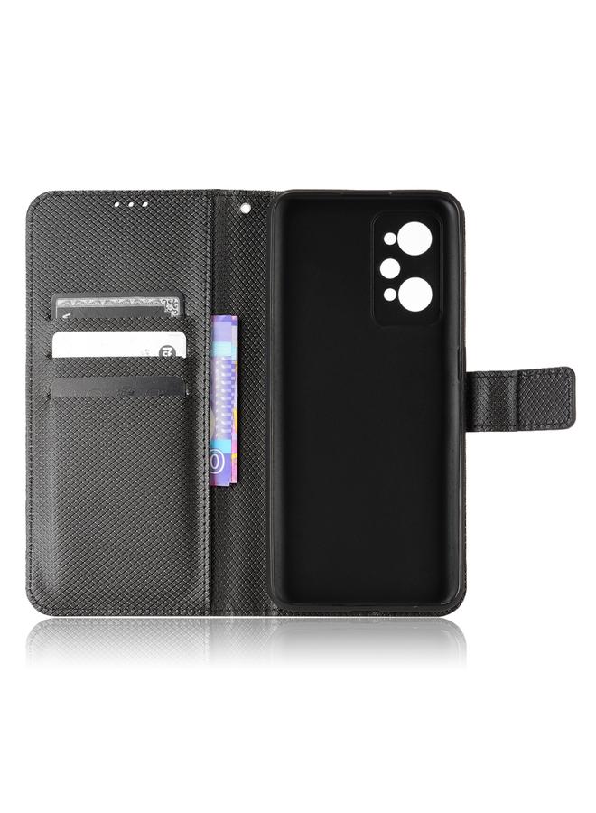 اس-توب جراب لهاتف OPPO Realme GT Neo2 / Realme GT2 جراب هاتف جلدي بنقشة ماسية - Image 4