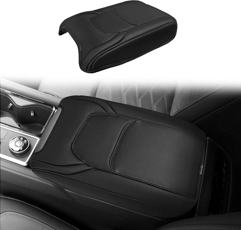 Muslogy غطاء وسادة المسند الأمامي لوحدة التحكم المركزية من ، مناسب لسيارة Toyota Corolla (طرازات 2014-2019)، مكون إضافي للراحة، مصنوع من جل نباتي، سمكه العادي. - Image 1