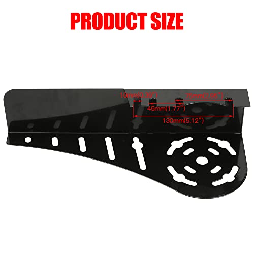 GREHUA Mini Bike Clutch Cover Chain Guard Compatible with Predator 212 196cc 224cc 6.5hp Clone Engine Coleman CT200U BT200X CT200U-EX Baja Warrior Massimo MB165 MB200 Doodlebug Motovox Minibike Parts - Image 5