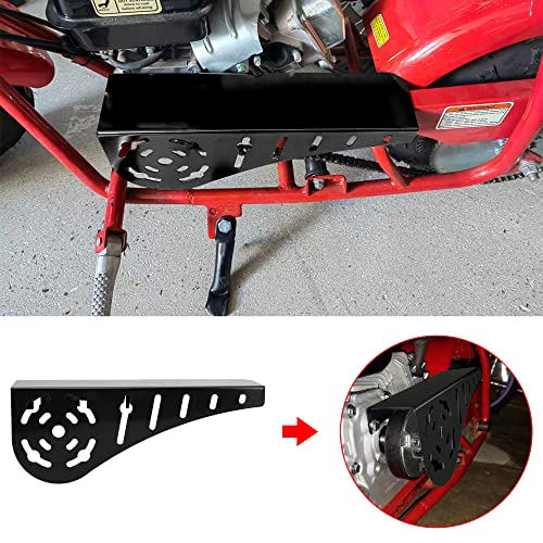 GREHUA Mini Bike Clutch Cover Chain Guard Compatible with Predator 212 196cc 224cc 6.5hp Clone Engine Coleman CT200U BT200X CT200U-EX Baja Warrior Massimo MB165 MB200 Doodlebug Motovox Minibike Parts - Image 4