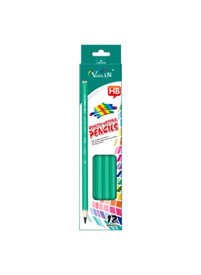 Pencils, Green - HB Pencil, China