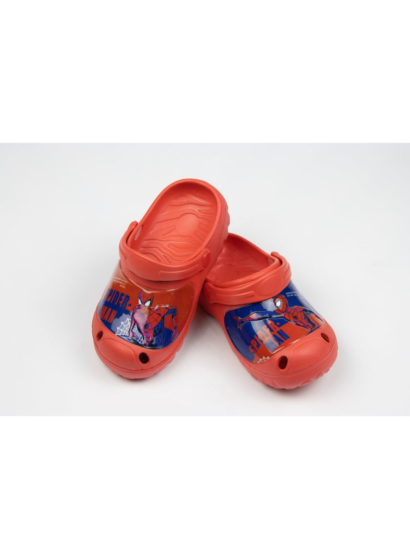 Spiderman Kids Clogs – Comfortable & Water-Friendly Slip-On Shoes for Boys – Red - Image 2
