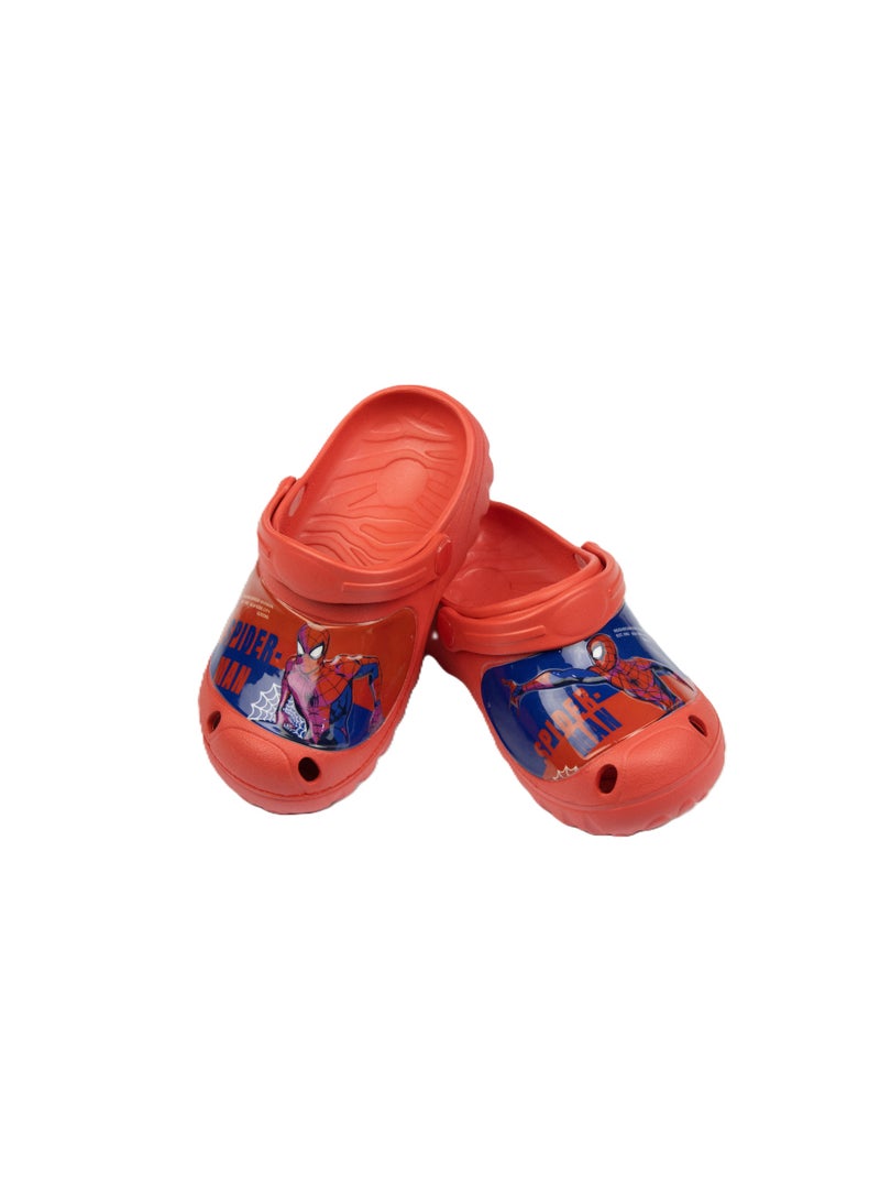 Spiderman Kids Clogs – Comfortable & Water-Friendly Slip-On Shoes for Boys – Red - Image 3