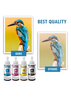 Generic Ink Set 664 for Epson Printer for EcoTank Printer L210 L220 L300 L355 L365 L555 L1300  - Image 3
