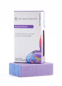THE SKIN CONCEPT The Skin Concept Artisanal Jojoba Scrub Soap Bar - Aloha Orchid - Handmade, Vegan  - Image 1