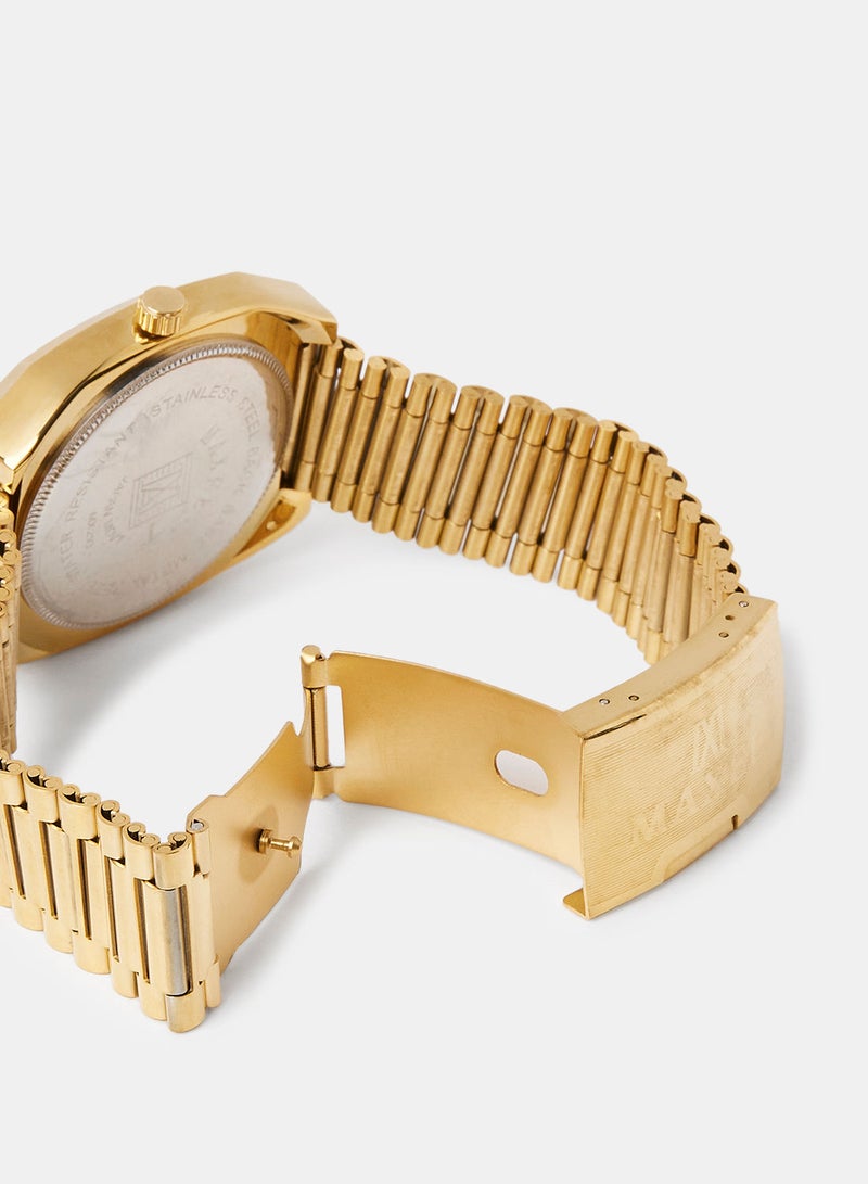 Maxel Men's Diastar Heritage Premium Analog Wrist Watch MX599 - 38mm - Image 4