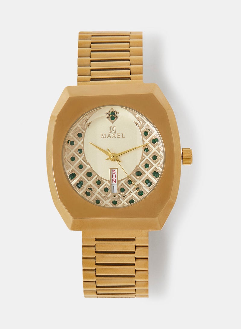 Maxel Men's Diastar Heritage Premium Analog Wrist Watch MX599 - 38mm - Image 1