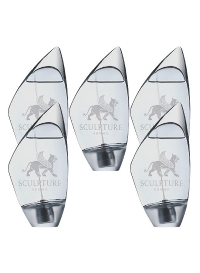 Nikos 5 Pieces Sculpture Perfume For Men 100ml EDT - Image 1