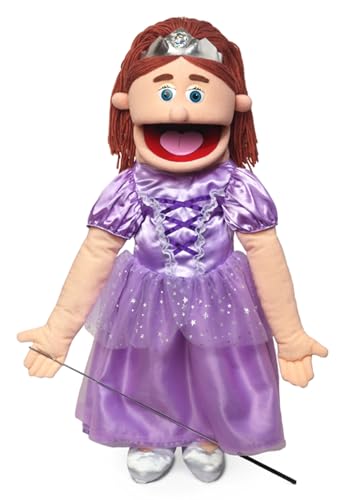 Silly Puppets 25 Princess Peach Girl Full Body Ventriloquist Style Puppet - Image 1